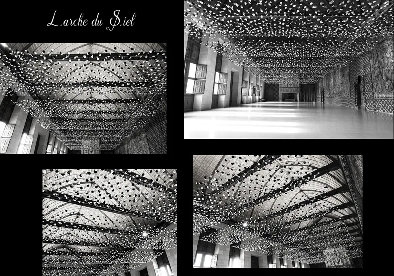 S.ky’s Arch — suspended installation, Banqueting Hall, Palace of Tau — view 1 of 4